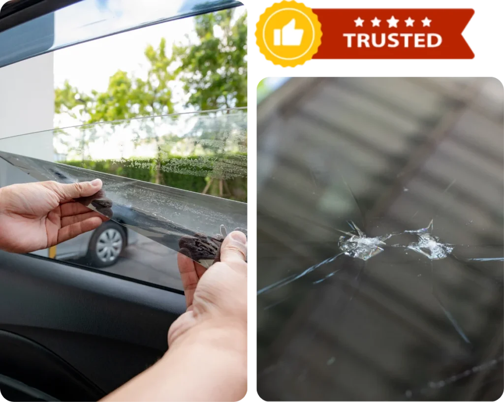 Professional rear windshield replacement and crack repair services provided by the trusted team at Expert Auto Glass in Surrey.