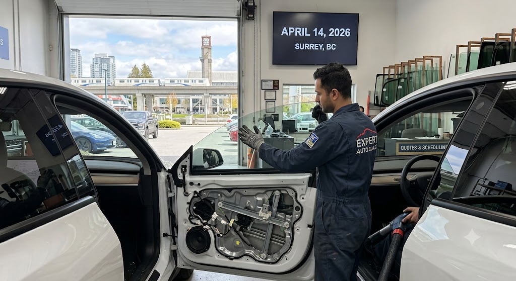 Side Window Replacement Cost & Process in Surrey (2026 Guide)